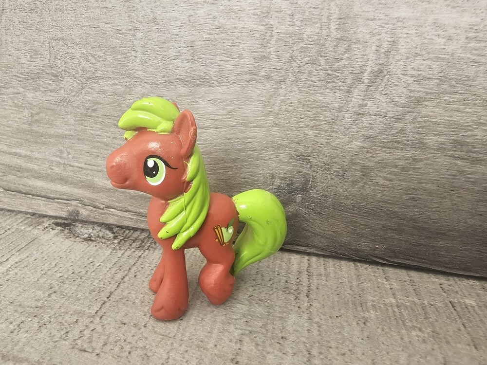 My Little Pony G4 Mini Pony Boy Apple Cinnamon MLP Hasbro 2”